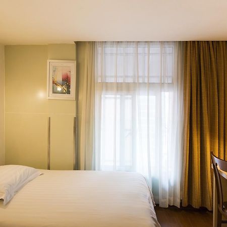 Motel Shanghai Pudong Avenue Yangpu Bridge מראה חיצוני תמונה
