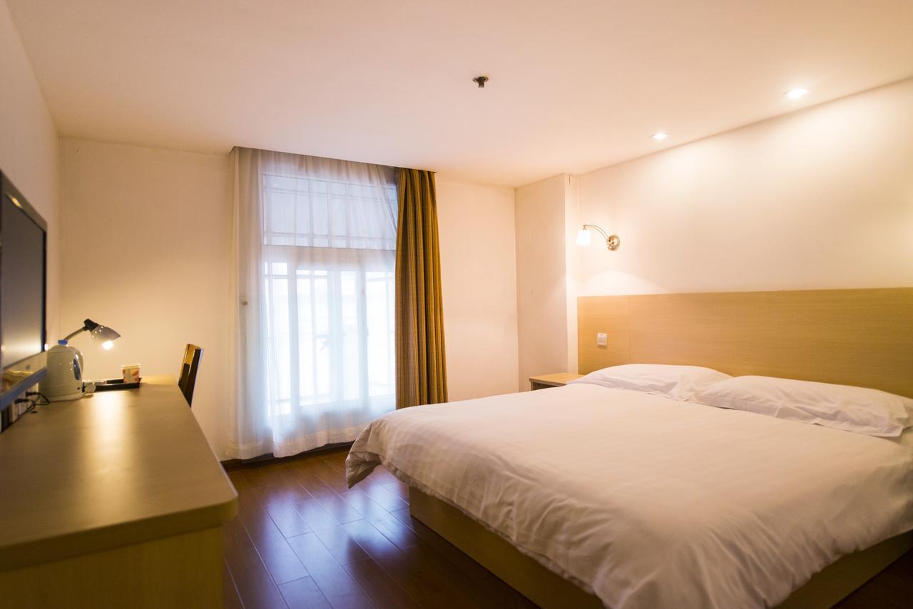 Motel Shanghai Pudong Avenue Yangpu Bridge מראה חיצוני תמונה