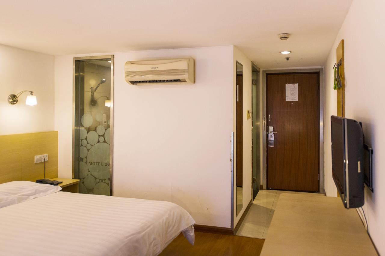 Motel Shanghai Pudong Avenue Yangpu Bridge מראה חיצוני תמונה