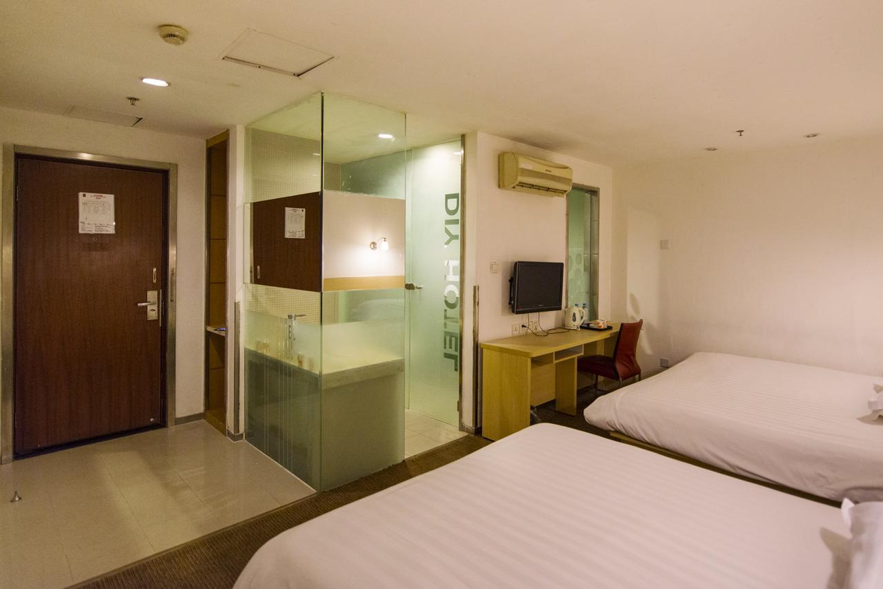 Motel Shanghai Pudong Avenue Yangpu Bridge מראה חיצוני תמונה