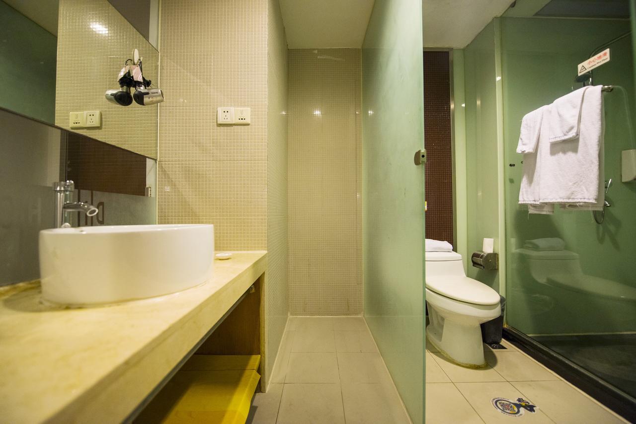 Motel Shanghai Pudong Avenue Yangpu Bridge מראה חיצוני תמונה